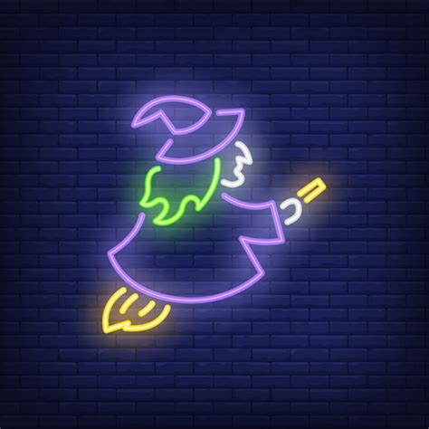 Witch Neon Signs: Creating an Ambient and Mysterious Atmosphere